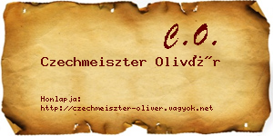 Czechmeiszter Olivér névjegykártya