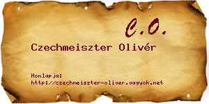 Czechmeiszter Olivér névjegykártya